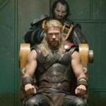 Chris Hemsworth (seated) returns as the god of thunder in ?Thor: Ragnarok.?