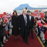 One year after he was elected president, Donald Trump was in China as part of a nearly two-week trip to Asia.