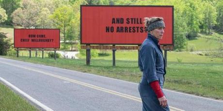 Frances McDormand plays a murdered teen?s mother in ?Three Billboards Outside Ebbing, Missouri.?
