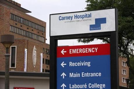 Carney Hospital is part of the Steward Health Care network.
