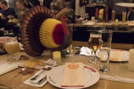 Harpoon Brewery is one of many businesses to host festivities with the Friendsgiving theme as the holiday continues to gain in popularity.

