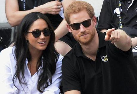 Britain's Prince Harry and his girlfriend, Meghan Markle, announced their engagement Monday.
