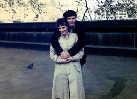 Frank Rooney and Lois Ascher in London in the 1990s.

