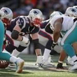 Guard Joe Thuney and the Patriots defeated the Dolphins on Nov. 26. 