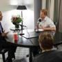 TORONTO, CANADA - SEPTEMBER 2017: In this undated handout photo released by Kensington Palace, courtesy of the Obama Foundation, Prince Harry interviews former US President Barack Obama as part of his guest editorship of BBC Radio 4's Today programme which is to be broadcast on December 27, 2017. The interview was recorded in Toronto in September during the Invictus Games. The conversation with the former President includes his memories of the day he left office and his hopes for his post-presidential life, including his plans to focus on cultivating the next generation of leadership through the Obama Foundation. (Photo by The Obama Foundation via Getty Images) NOTE TO EDITORS: This handout photo may only be used in for editorial reporting purposes for the contemporaneous illustration of events, things or the people in the image or facts mentioned in the caption. Reuse of the picture may require further permission from the copyright holder.