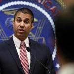 Federal Communications Commission chairman Ajit Pai spoke with the media last week.