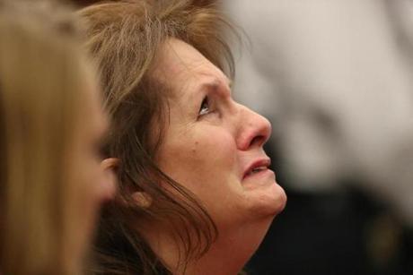 Lisa Brown, mother of Joshua Messier, reacted in court last week after guards were found not guilty in his death.
