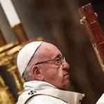 Pope Francis celebrated Mass on Christmas Eve at St Peter's Basilica in Vatican City.