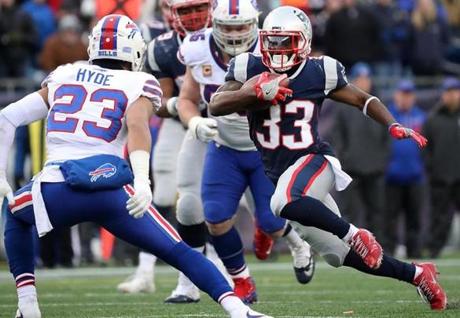 Over the season?s final six weeks, Dion Lewis has carried the football 98 times for 510 yards and three rushing touchdowns. 
