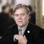 ??The president is a great man,?? saidSteve Bannon, in response to a caller?s question about the extraordinary rift that developed Wednesday between the two men. ??You know I support him day in and day out.??