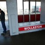Quincy, MA--2/23/2017 - The Wollaston MBTA station, along with the other three in Quincy, is set for a revamp. Photo by Pat Greenhouse/Globe Staff Topic: sombta Reporter: Jill Terreri Ramos