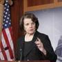 Senate intelligence committee chair Senator Diane Feinstein of California.  