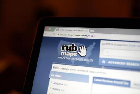 On a controversial website called Rubmaps.com, customers of massage parlors described their sexual experiences in detail, including how much they paid, what services they received, and their level of satisfaction with the women?s performance.
