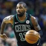 Boston Celtics' Kyrie Irving plays against the Orlando Magic during the first quarter of an NBA basketball game in Boston, Sunday, Jan. 21, 2018. (AP Photo/Michael Dwyer)
