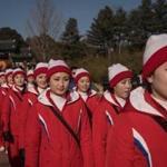 North Korean cheerleaders outnumber North Korean athletes at the Olympics, 230-22.