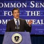 Mitt Romney while he was governor of Massachusetts in 2003.