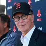 Fort Myers, FL 2/19/2018: Red Sox owners John Henry (right) and Tom Werner (left) took questions from the media this morning. The first full squad workout of Spring Training for the Red Sox was today at the Player Development Complex at Jet Blue Park. (Jim Davis/Globe Staff)