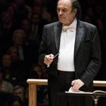 Boston Symphony Orchestra guest conductor Charles Dutoit.