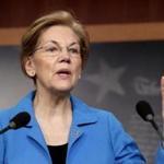 Senator Elizabeth Warren of Massachusetts expressed her opposition to efforts to roll back some bank regulations.