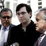Former pharmaceutical executive Martin Shkreli (center) is best known for raising the price of a drug by 5,000 percent.