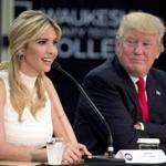 Ivanka Trump (left) likes to be in complete control, in contrast to her freewheeling and impulsive father.