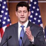 Speaker of the House Paul Ryan spoke to reporters before the passage of the $1.3 trillion ?omnibus? spending bill in Washington, D.C. 
