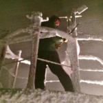 29mtwashington -- Adam Gill as a weather observer at the summit of Mount Washington. (Adam Gill)