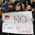 Cambridge Rindge and Latin School sophomore Kayden Conelly joined hundreds of students who walked out of class earlier this month to protest gun violence in schools and demand new gun control laws.