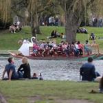 Riders enjoyed a Swan Boat ride last spring.  