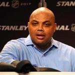NASHVILLE, TN - JUNE 05: Former NBA player Charles Barkley speaks during a press conference prior to Game Four of the 2017 NHL Stanley Cup Final between the Pittsburgh Penguins and the Nashville Predators at the Bridgestone Arena on June 5, 2017 in Nashville, Tennessee. (Photo by )