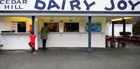 Dairy Joy in Weston has opened for the season.
