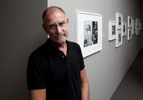 Nicholas Nixon was photographed at his exhibit at the Museum of Fine Arts in 2010.
