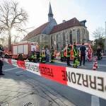 Police in Münster, Germany, had cordoned off the Old City while they examined evidence after a deadly car attack.