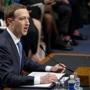 Facebook CEO Mark Zuckerberg testified before US senators on Tuesday.