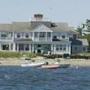 A view of US Democratic presidential candidate Massachusets Senator John Kerry's house in Nantucket in 2004.