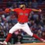8Boston, MA - 4/13/2018 - (1st inning) Boston Red Sox starting pitcher Eduardo Rodriguez (57). The Boston Red Sox host the Baltimore Orioles in the first of a four game series at Fenway Park. - (Barry Chin/Globe Staff), Section: Sports, Reporter: Peter Abraham, Topic: 14Red Sox-Orioles, LOID: 8.4.1577910144.