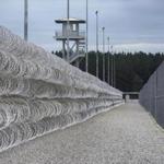 The perimeter fence at the Lee Correctional Institution in Bishopville, S.C. 