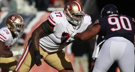 Trent Brown is entering his fourth NFL season. 
