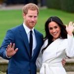 FILE - In this Nov. 27, 2017 file photo, engaged couple Britain?s Prince Harry, left, and Meghan Markle pose for the media at Kensington Palace in London. The wedding of Prince Harry and Meghan Markle comes with a world of etiquette and protocol for guests. While the upper crust among them may be well initiated, newbies from Hollywood could be attending their first royal affair. The royal nuptials will take place on Saturday, May 19. (Eddie Mulholland/Pool via AP)
