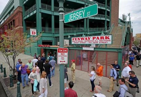 The changeover has taken place ? Yawkey Way is no more in the city of Boston.
