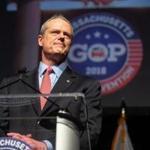 Govenror Charlie Baker has no clear opponent yet in Novemver election and faces a primary challenge from an ultra-conservative, antigay pastor who failed to get 1 percent of the vote in the last election.