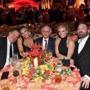 Lindsay Shookus (second from right) at an Emmys party last year with boyfriend Ben Affleck and (from left) Jeff Garlin, Charissa Thompson, and Larry David.