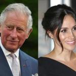 (COMBO) This combination of file pictures created on May 18, 2018 shows Britains Charles, Prince of Wales, attending a reception in the Villa Massena garden, in Nice and .Britain's Prince Harry's fiancee, US actress Meghan Markle, attending a reception for Women's Empowerment at the Royal Aeronautical Society in central London on on April 19, 2018 on the fourth day of the Commonwealth Heads of Government Meeting (CHOGM). Prince Charles will walk Meghan Markle down the aisle during her marriage to his son Prince Harry after her father pulled out of the ceremony for health reasons, Kensington Palace announced on May 18, 2018. 