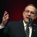 Maine Governor Paul LePage spoke at his state?s Republican convention on May 5.