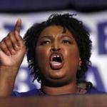 Stacey Abrams is the first black nominee and first female nominee for governor of either majority party in Georgia.