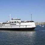 A Steamship Authority boat left Nantucket and headed toward Hyannis.