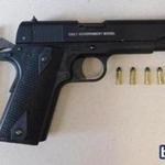Police arrested two teenagers in Dorchester on Thursday on firearm charges. 