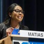 Juana B. Matias is a Lawrence Democrat competing in the crowded Third Congressional District primary field.