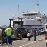 WOODS HOLE, MA - 5/11/2018: Steamship Authority ferry from Woods Hole to Marth's Vineyard (David L Ryan/Globe Staff ) SECTION: METRO TOPIC 11steamship