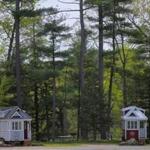 Tuxbury Tiny House Village may be the first tiny house resort in Massachusetts.